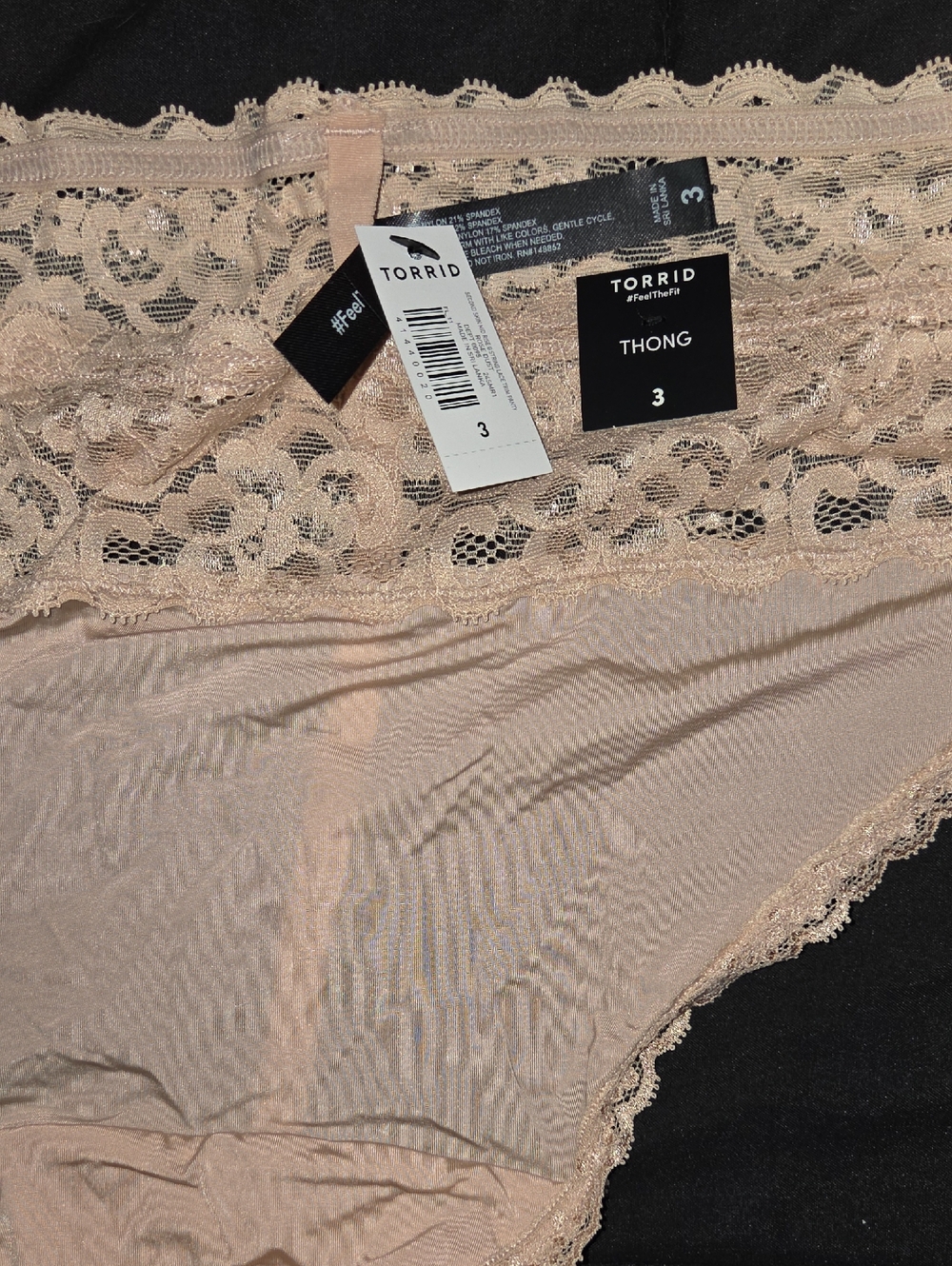 torrid Lace Thong Nude